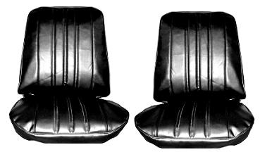 1968 Chevy II Nova  SS Custom Front and Rear Seat Upholstery Covers